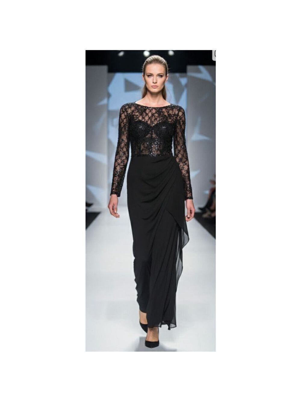 Mac Duggal Gown Dress Black Size 2